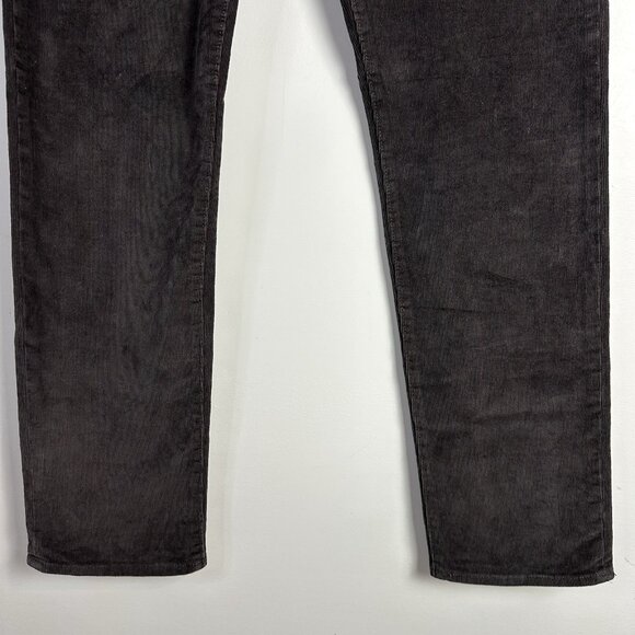 Banana Republic Corduroy Pants Mens 34x32 (Tag 34x34) Travel Cords Brown - Picture 3 of 10